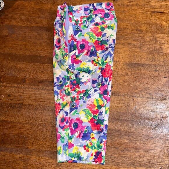 Janie And Jack  Girls Floral Print Pants - Picture 4 of 6